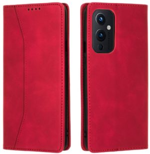 Bodycell Θήκη - Πορτοφόλι OnePlus 9 - Red (5206015063947) 82786