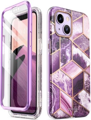 Supcase i-Blason Ανθεκτική Θήκη Cosmo Apple iPhone 14 / 13 - Marble Purple (843439118577) 109770