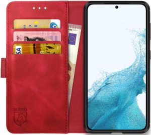Rosso Element PU Θήκη Πορτοφόλι Samsung Galaxy S22 5G - Red (8719246343124) 95746