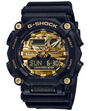 CASIO G-Shock Ρολόι Ανδρικό Μαύρο Λουράκι Ρητίνης GA-900AG-1AER