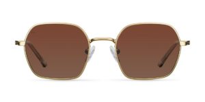 MELLER ALEIA GOLD KAKAO - UV400 Polarised Sunglasses