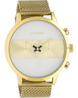 OOZOO Γυναικειο Ρολόι Επιχρυσωμένο Μεταλλικό Μπρασελέ C10510