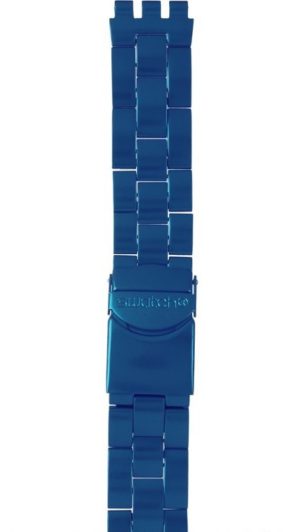 SWATCH FULL-BLOODED SEA Μπρασελέ μπλε αλουμινίου 19mm ASVCK4041AG