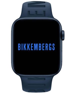 BIKKEMBERGS Medium Smartwatch Μπλε Λουράκι Σιλικόνης BK07