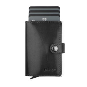 PULARYS RFID VIKING Card Holder Μαύρο δέρμα 167214101