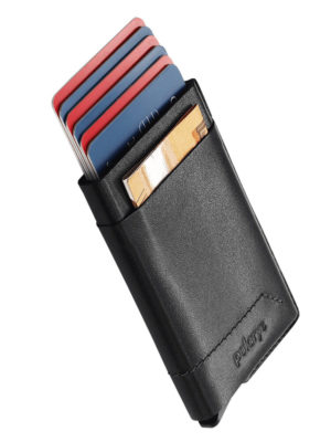 PULARYS RFID GOBI Card Holder Μαύρο δέρμα 172413101
