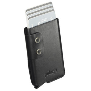 PULARYS RFID FUNKY Card Holder Μαύρο δέρμα 172213101
