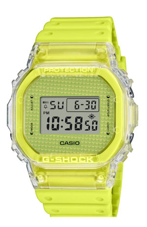 CASIO G-SHOCK Limited Edition Ρολόι Kίτρινο Καουτσούκ Λουράκι DW-5600GL-9ER