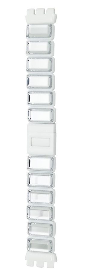 SWATCH FLEXFRESH Λευκό πλαστικό ελαστικό μπρασελέ 17mm AGW188A LARGE