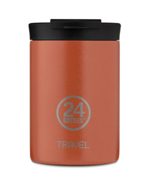 24BOTTLES Travel Tumbler 350ml Sunset Orange Ποτήτι Θερμός
