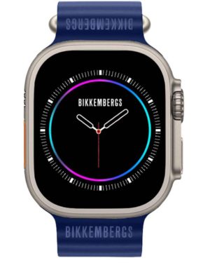 BIKKEMBERGS Big Smartwatch Μπλε Λουράκι Σιλικόνης BK11-11