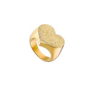 LOISIR SPARKLING Δαχτυλίδι Γυναικείο από Επιχρυσωμένο Ανοξείδωτο Ατσάλι 04L27-00775