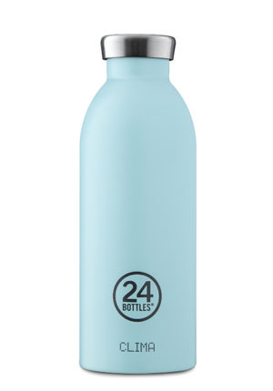 24BOTTLES Clima Bottle Cloud Blue Stainless Steel 500ml