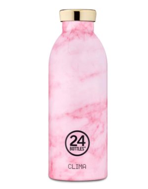 24BOTTLES Clima Bottle Pink Marble 500ml