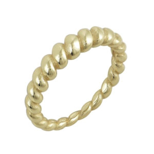 Γυναικείο Δαχτυλίδι επιχρυσωμένο ασήμι 925° KL000025