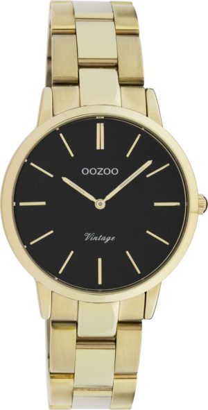 OOZOO Vintage Ρολόι Χρυσό Μπρασελέ Ανοξείδωτο Ατσάλι C20047