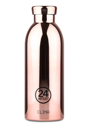 24BOTTLES Clima Bottle Rose Gold Stainless Steel 500ml