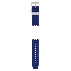SWATCH BIOCERAMIC LIMY Λουράκι Μπλε από Πλαστικό βιολογικής προέλευσης 19mm ASB03M103