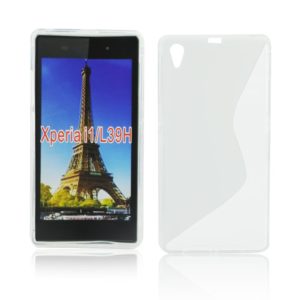 OEM Sony Xperia Z1 L39H TPU Silicone Case Transparent S-Line