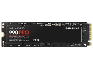 SAMSUNG SSD 990 Pro PCIe 4.0 NVMe M.2 1TB Samsung MZ-V9P1T0BW