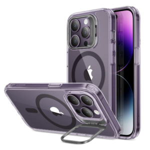 ESR Θήκη Σιλικόνης ESR Classic Kickstand Halolock Magsafe Clear/Purple (iPhone 14 Pro Max) 4894240175651