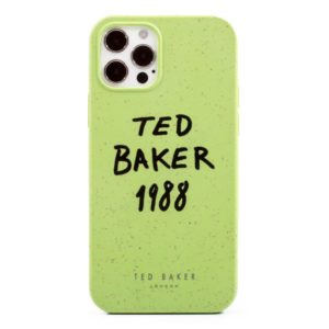 TED BAKER iPhone 13 Pro Softwr Biodegradable Back Case Green Ted Baker 84998