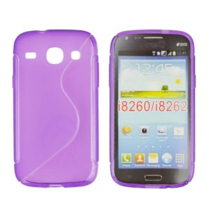 OEM Samsung Galaxy Core i8260,i8262 Silicone Case S-line Purple