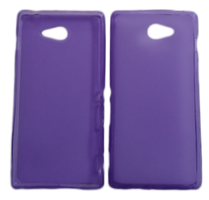 OEM Sony Xperia M2 TPU Silicone Case Purple