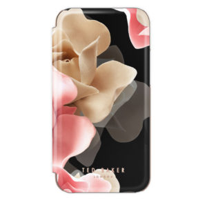 TED BAKER iPhone 14 Plus Mirror Folio Case Porcelain Rose Ted Baker 87579
