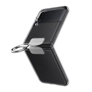 SPIGEN Samsung Galaxy Z Flip4 Spigen Thin Fit Ring My Sketch Back Cover Πλαστικό Crystal Clear ACS05115
