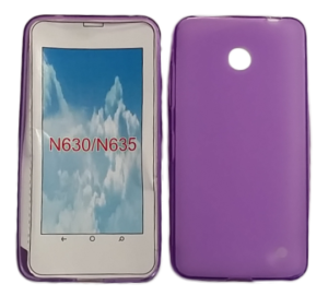 OEM Nokia Lumia 630 TPU Silicone Case Purple