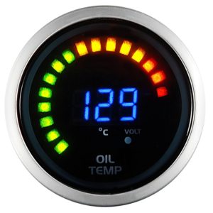 Θερμοκρασία λαδιού - OIL TEMP με Βολτομετρο