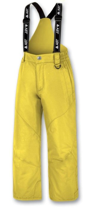 Παντελόνι σκι με τιράντες κίτρινο YF9G-060