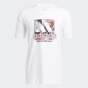 ADIDAS T-shirt ADIDASUNIV BOS WHITE HC6911