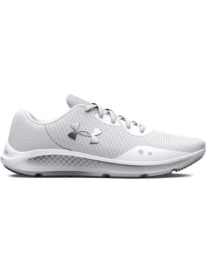 Under Armour Charged Pursuit 3 Αθλητικά Παπούτσια Running White / Silver 3024878-101