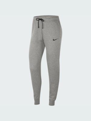 Nike Ψηλόμεσο Παντελόνι Γυναικείας Φόρμας με Λάστιχο Γκρι Fleece CW6961-063