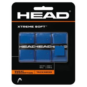 Head EXTREME SOFT Overgrips x 3 blue 285104-BL