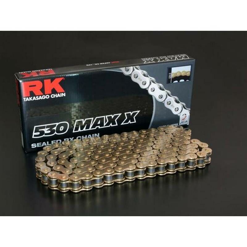 RK αλυσίδας κίνησης MAX X 530MAX-X/GG-108-CLF 530 MAX X Chain x 108 μαύρο-χρυσό
