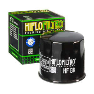 HIFLOFILTRO φίλτρο λαδιού HF138 για SUZUKI GSX-R 750 88-17 / SUZUKI LT-A 750 AXI 4X4 08-21