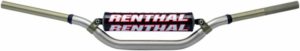 Renthal τιμόνι αλουμινένιο 28,6mm Twinwall Villopoto/Stewart 996-01-TG-07-185 πλάτος:811mm ύψος:93mm pullback:49mm ασημί