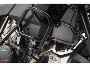 SW-MOTECH κάγκελα κινητήρα αριστερό δεξί SBL.04.338.10000/B Crash Bar για KTM ADVENTURE 1190 ABS 13-16 μαύρο