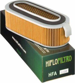 HIFLOFILTRO φίλτρο αέρα χάρτινο HFA1706 μίας χρήσης για HONDA CB 900 F 79-83 / HONDA CB 750 K(Z) 79-82