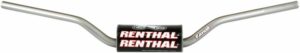Renthal τιμόνι αλουμινένιο 28,6mm Fatbar High RC 609-01-TT πλάτος:802mm ύψος:12cm pullback:56mm ασημί