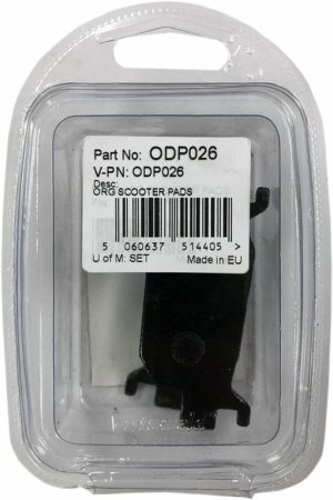 DP-Dunlopad οργανικά τακάκια ODP026 για HONDA SH 300 I ABS 09-20 / HONDA NSS 300 ABS 13-20 1 σετ για 1 δαγκάνα