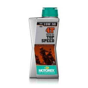Motorex λάδι 4T Top Speed 15W/50 ημισυνθετικό, 1 Lt