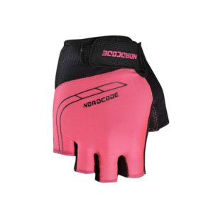 Γάντια Nordcode Biker Pro Lady μαύρο/σκούρο ροζ