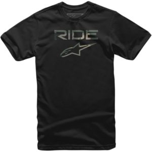 T-Shirt Alpinestars Ride 2.0 Crewneck Short-Sleeve μαύρο