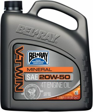 Bel-Ray Mineral OIL VTWIN 20W50 4L