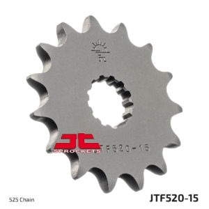 Εμπρόσθιο γρανάζι κίνησης μάρκας JT 15 δοντιών για Suzuki V Strom 650 (04) - JTF520.15