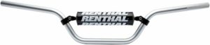 Renthal τιμόνι αλουμινένιο 22mm 811-01-SI-03-219 πλάτος:79cm ύψος:142mm ασημί